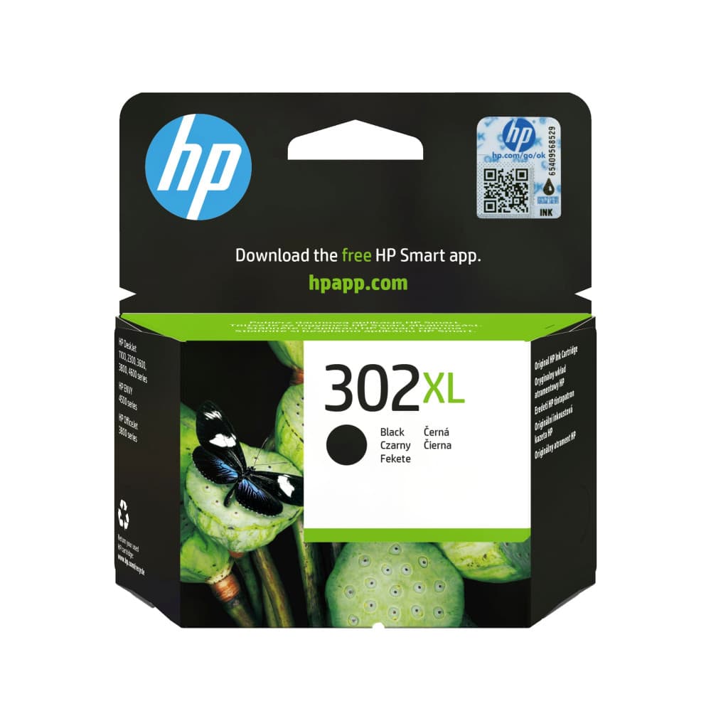 Cartouche d'encre HP 302 XL Noir
